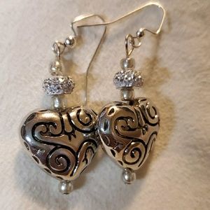 Puffed Heart Earrings